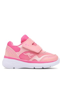 Sneakersy KangaRoos K-Iq Stuke V 00002 000 6355 M Neon Pink/Rose ze sklepu eobuwie.pl w kategorii Buty sportowe dziecięce - zdjęcie 170961825