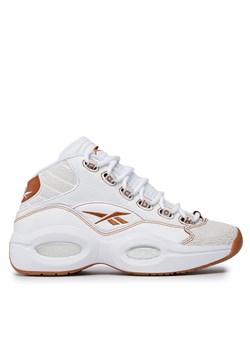 Sneakersy Reebok Question Mid IF4782 Biały ze sklepu eobuwie.pl w kategorii Buty sportowe męskie - zdjęcie 170961897