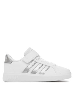 Sneakersy adidas Grand Court Lifestyle Court GW6516 Biały ze sklepu eobuwie.pl w kategorii Buty sportowe dziecięce - zdjęcie 170961947