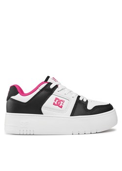Sneakersy DC Manteca4 Pltfrm ADJS100156 Black/White/Pink KWP ze sklepu eobuwie.pl w kategorii Buty sportowe damskie - zdjęcie 170962207