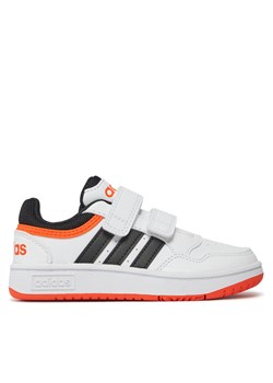 Sneakersy adidas Hoops 3.0 Cf C IG6106 Biały ze sklepu eobuwie.pl w kategorii Buty sportowe dziecięce - zdjęcie 170962315