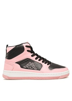 Sneakersy Kappa 243078 Rose/Black 2111 ze sklepu eobuwie.pl w kategorii Buty sportowe damskie - zdjęcie 170962336