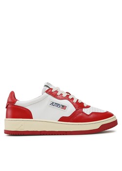 Sneakersy AUTRY AULM WB02 Red ze sklepu eobuwie.pl w kategorii Buty sportowe męskie - zdjęcie 170962835