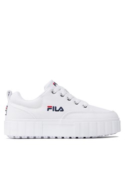 Sneakersy Fila Sandblast C FFW0062.10004 Biały ze sklepu eobuwie.pl w kategorii Trampki damskie - zdjęcie 170963007