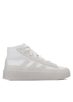 Sneakersy adidas ZNSORED HI GZ2291 Biały ze sklepu eobuwie.pl w kategorii Trampki damskie - zdjęcie 170963105