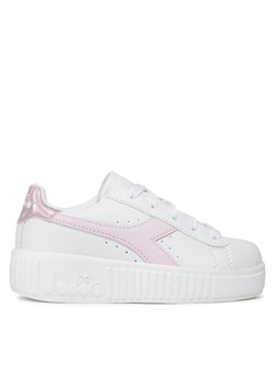 Sneakersy Diadora Game Step PS 101.177377-D0107 White / Metalized Pink ze sklepu eobuwie.pl w kategorii Trampki dziecięce - zdjęcie 170963126
