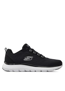 Sneakersy Skechers Flex Appeal 5.0- 150201/BKW Black ze sklepu eobuwie.pl w kategorii Buty sportowe damskie - zdjęcie 170963276