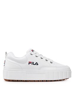 Sneakersy Fila Sandblast L Wmn FFW0060.10004 White ze sklepu eobuwie.pl w kategorii Trampki damskie - zdjęcie 170963829