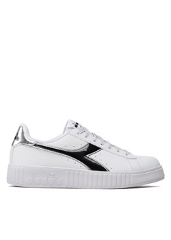Sneakersy Diadora Step P 101.178335-C1144 White/Silver/Black ze sklepu eobuwie.pl w kategorii Trampki damskie - zdjęcie 170964026