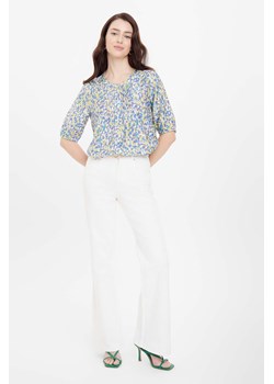 Wielokolorowa bluzka damska z printem ze sklepu 5.10.15 w kategorii Bluzki damskie - zdjęcie 170964089