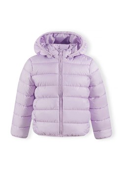 Lekka kurtka z odpinanym kapturem dla dziewczynki- fioletowa ze sklepu 5.10.15 w kategorii Kurtki dziewczęce - zdjęcie 170964136