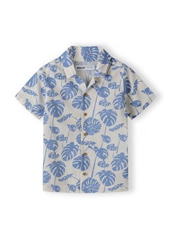 Lniana koszula dla chłopca na lato z krótkim rękawem ze sklepu 5.10.15 w kategorii Koszule chłopięce - zdjęcie 170964288
