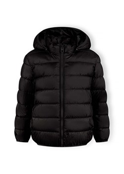 Lekka ocieplana kurtka przejściowa dla chłopca z kapturem- czarna ze sklepu 5.10.15 w kategorii Kurtki chłopięce - zdjęcie 170964346