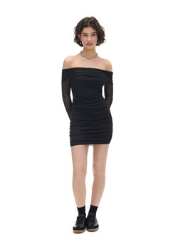 Cropp - Czarna sukienka mini - czarny ze sklepu Cropp w kategorii Sukienki - zdjęcie 170964999