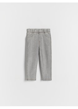 Reserved - Denimowe legginsy - jasnoszary ze sklepu Reserved w kategorii Spodnie chłopięce - zdjęcie 170965525