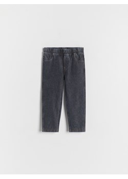 Reserved - Denimowe legginsy - ciemnoszary ze sklepu Reserved w kategorii Spodnie chłopięce - zdjęcie 170965529