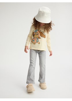 Reserved - Koszulka z aplikacją Psi Patrol - kremowy ze sklepu Reserved w kategorii Bluzki dziewczęce - zdjęcie 170965836
