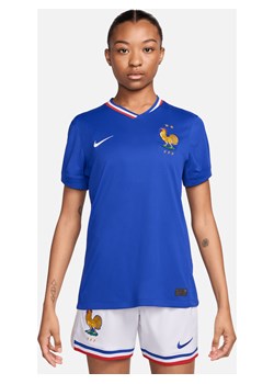 Damska koszulka piłkarska Nike Dri-FIT FFF (drużyna męska) Stadium 2024/25 (wersja domowa) – replika - Niebieski ze sklepu Nike poland w kategorii Bluzki damskie - zdjęcie 170966467