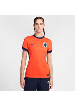 Damska koszulka piłkarska Nike Dri-FIT Holandia (drużyna męska) Stadium 2024/25 (wersja domowa) – replika - Pomarańczowy ze sklepu Nike poland w kategorii Bluzki damskie - zdjęcie 170966488