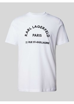 T-shirt z wyhaftowanym logo ze sklepu Peek&Cloppenburg  w kategorii T-shirty męskie - zdjęcie 170966498