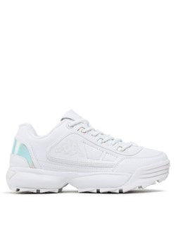 Kappa Sneakersy 242681GC Biały ze sklepu MODIVO w kategorii Buty sportowe damskie - zdjęcie 170968005