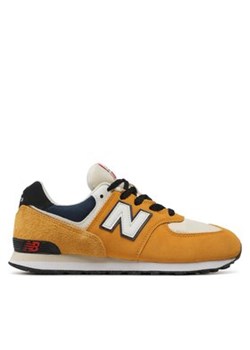 New Balance Sneakersy GC574CY1 Żółty ze sklepu MODIVO w kategorii Buty sportowe dziecięce - zdjęcie 170968377