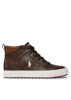 Polo Ralph Lauren Sneakersy RF104242 Brązowy ze sklepu MODIVO w kategorii Trampki dziecięce - zdjęcie 170969255