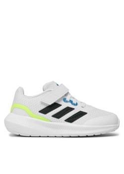 adidas Sneakersy RunFalcon 3.0 Elastic Lace Top Strap Shoes IG7279 Biały ze sklepu MODIVO w kategorii Buty sportowe dziecięce - zdjęcie 170969426