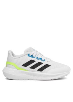 adidas Sneakersy RunFalcon 3 Lace Shoes IG7282 Biały ze sklepu MODIVO w kategorii Buty sportowe dziecięce - zdjęcie 170969539