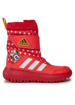 adidas Buty Winterplay x Disney Shoes Kids IG7188 Czerwony ze sklepu MODIVO w kategorii Buty zimowe dziecięce - zdjęcie 170969866