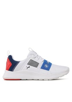 Puma Sneakersy Bmw Mms Wired Cage 307413 04 Biały ze sklepu MODIVO w kategorii Buty sportowe męskie - zdjęcie 170970149