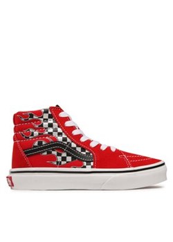 Vans Sneakersy Sk8-Hi VN000D5FIZQ1 Czerwony ze sklepu MODIVO w kategorii Trampki dziecięce - zdjęcie 170970157
