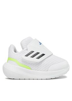 adidas Sneakersy RunFalcon 3.0 Hook-and-Loop Shoes IG7276 Biały ze sklepu MODIVO w kategorii Buty sportowe dziecięce - zdjęcie 170970297