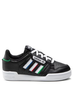 adidas Sneakersy Continental 80 Stripes C GW6649 Czarny ze sklepu MODIVO w kategorii Buty sportowe dziecięce - zdjęcie 170970567
