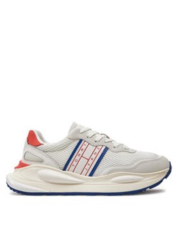 Tommy Jeans Sneakersy Tjm Fashion Runner EM0EM01221 Biały ze sklepu MODIVO w kategorii Buty sportowe męskie - zdjęcie 170970688