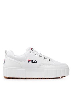 Fila Sneakersy Sandblast L Wmn FFW0060.10004 Biały ze sklepu MODIVO w kategorii Buty sportowe damskie - zdjęcie 170970768