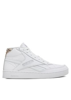 Reebok Sneakersy Club C Form Hi FZ6027 Biały ze sklepu MODIVO w kategorii Buty sportowe damskie - zdjęcie 170970799