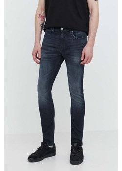 HUGO jeansy męskie kolor szary 50511397 ze sklepu ANSWEAR.com w kategorii Jeansy męskie - zdjęcie 170972139