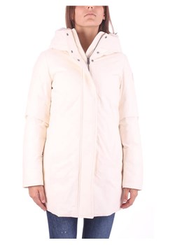 Woolrich Parka puchowa &quot;Boulder&quot; w kolorze kremowym ze sklepu Limango Polska w kategorii Kurtki damskie - zdjęcie 170974818