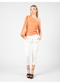 Pinko Spodnie "Macroplaza" | 100009 A1BC | Kobieta | Biały ze sklepu ubierzsie.com w kategorii Spodnie damskie - zdjęcie 170975726