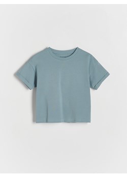 Reserved - T-shirt oversize - niebieski ze sklepu Reserved w kategorii Koszulki niemowlęce - zdjęcie 170977199