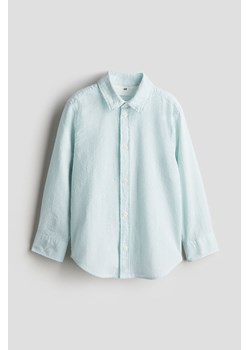 H & M - Bawełniana koszula - Turkusowy ze sklepu H&M w kategorii Koszule chłopięce - zdjęcie 170979526