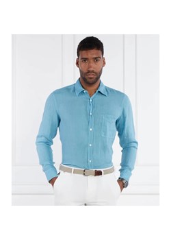 BOSS ORANGE Lniana koszula Relegant_6 | Regular Fit ze sklepu Gomez Fashion Store w kategorii Koszule męskie - zdjęcie 170979685