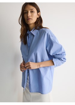Reserved - Koszula oversize - niebieski ze sklepu Reserved w kategorii Koszule damskie - zdjęcie 170980847