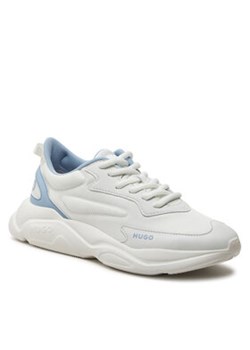 Hugo Sneakersy Leon Runn Cvpuw 50512717 Biały ze sklepu MODIVO w kategorii Buty sportowe damskie - zdjęcie 170984696