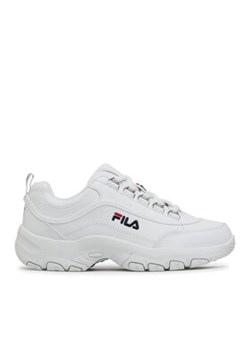 Fila Sneakersy Strada Low Kids 1010781.1FG Biały ze sklepu MODIVO w kategorii Buty sportowe dziecięce - zdjęcie 170984948