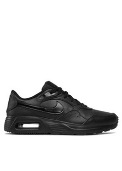 Nike Sneakersy Air Max Sc Lea DH9636-001 Czarny ze sklepu MODIVO w kategorii Buty sportowe męskie - zdjęcie 170985297
