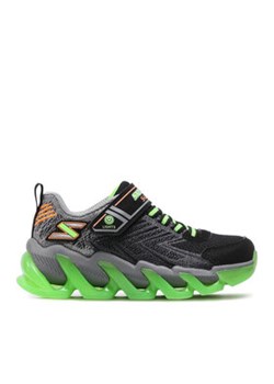 Skechers Sneakersy S Lights 400130L/BKLM Czarny ze sklepu MODIVO w kategorii Buty sportowe dziecięce - zdjęcie 170985409