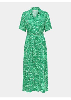 JDY Sukienka koszulowa Starr 15320702 Zielony Regular Fit ze sklepu MODIVO w kategorii Sukienki - zdjęcie 170985446