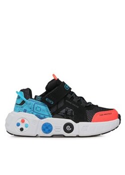 Skechers Sneakersy Gametronix 402260L/BKMT Czarny ze sklepu MODIVO w kategorii Buty sportowe dziecięce - zdjęcie 170985767